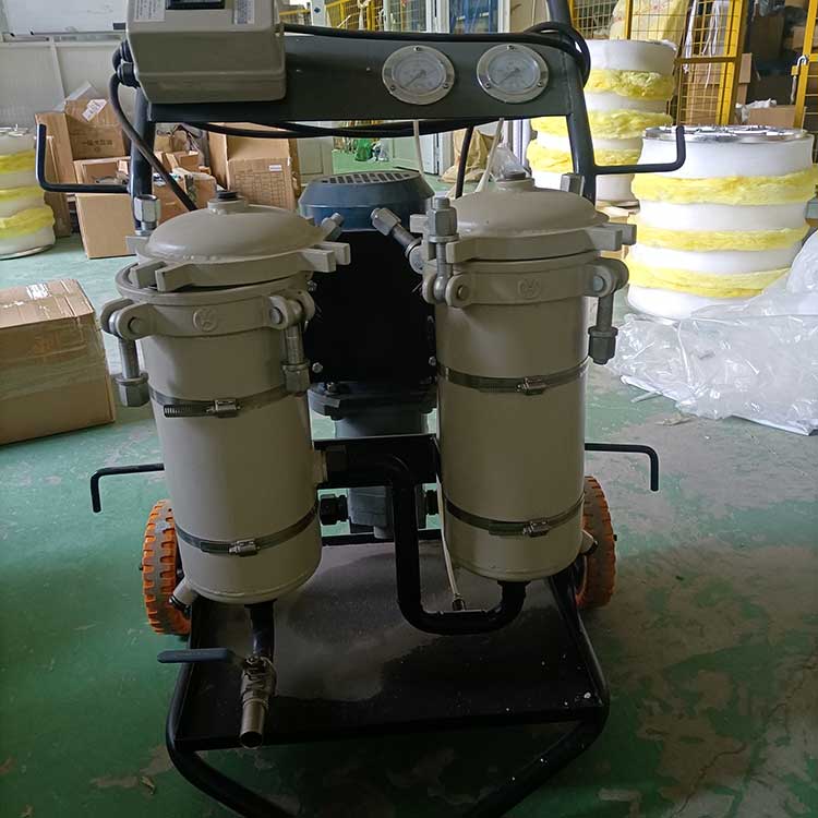 華豫供應(yīng)濾油小車(chē) 可移動(dòng)式濾油機(jī) 油液除雜質(zhì)